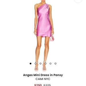 CAMI NYC Agnes Mini Dress in Pansy